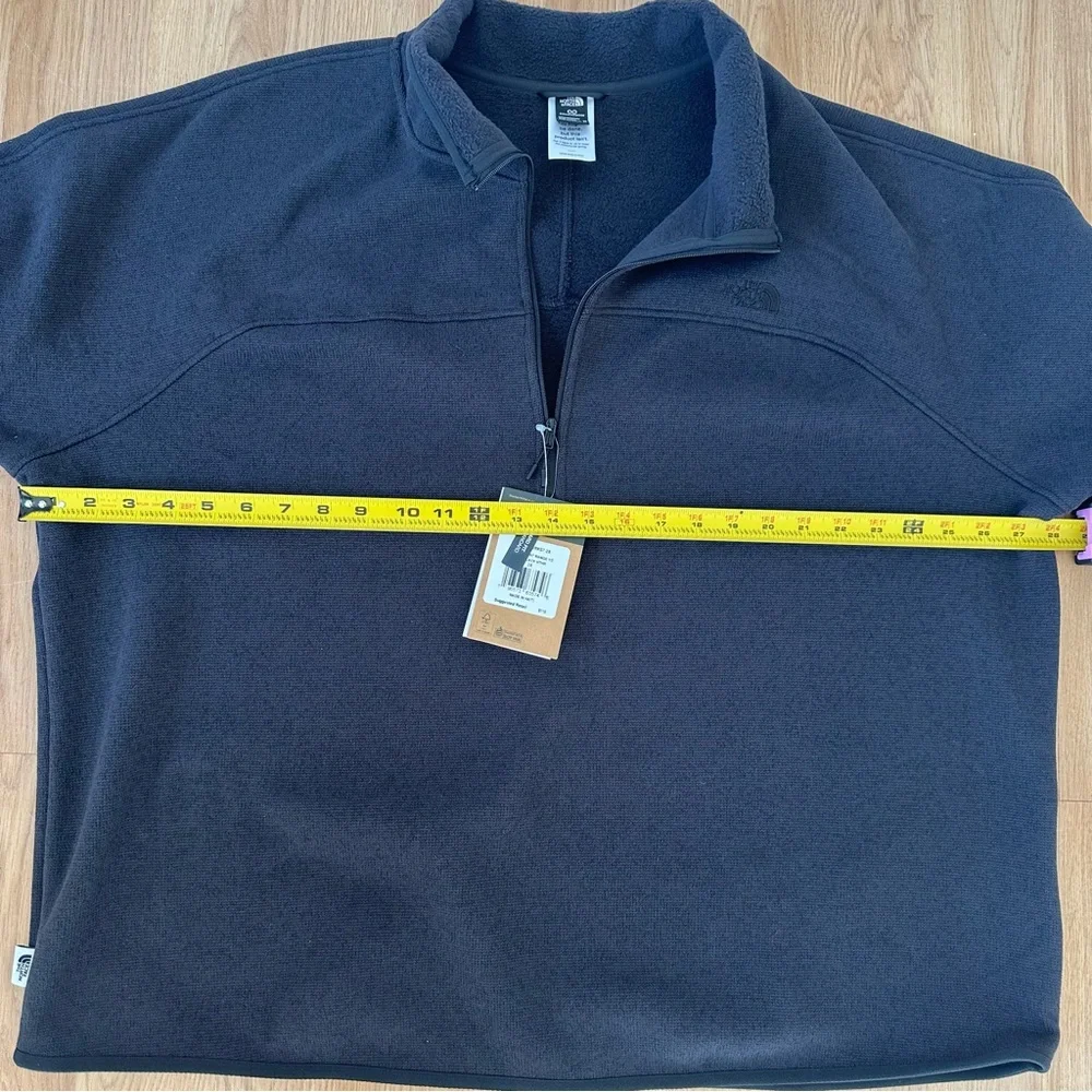 The North Face Men's Dark Half Zip‎ Sweater 2XL